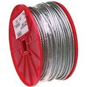 Campbell Chain & Fittings Campbell 7000327 Aircraft Cable, 184 lb Working Load Limit, 500 ft L, 3/32 in Dia 700-0327